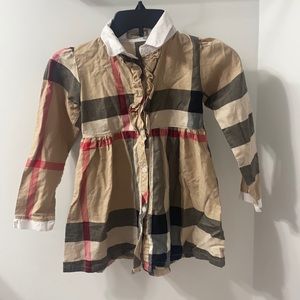 Little girls Burberry dress!